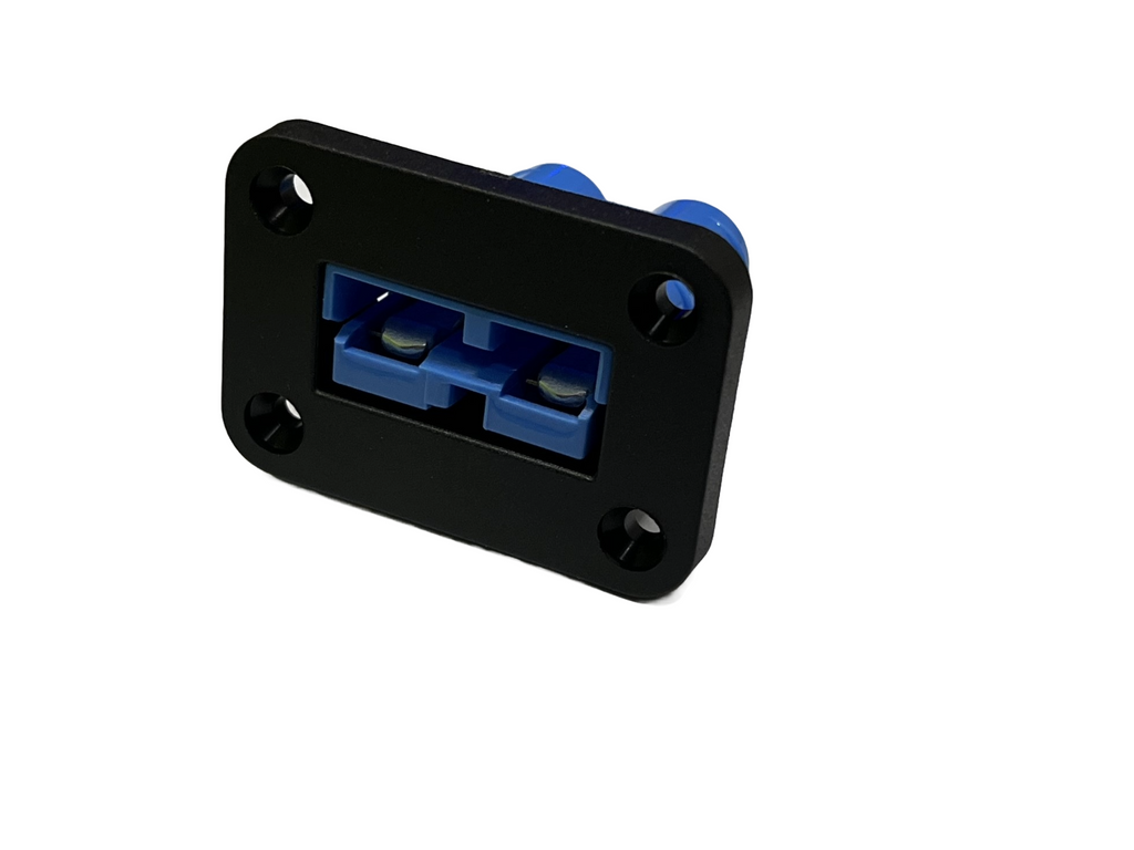 50 Amp Brad Harrison Equivalent Plug with Black Flush Mount Plastic Bracket