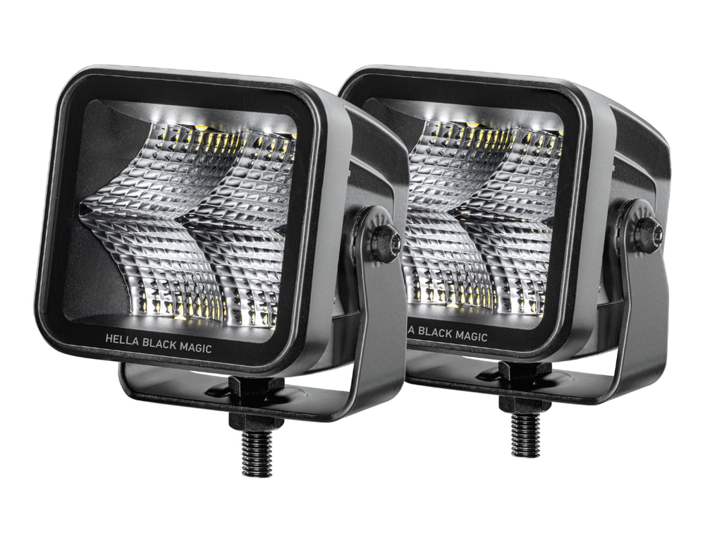 HELLA BLACK MAGIC 3.2″ LED CUBE Set | FLOOD Version
