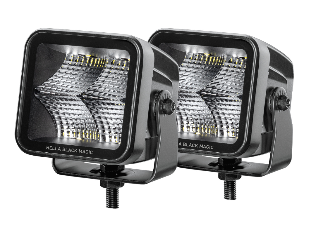 HELLA BLACK MAGIC 3.2″ LED CUBE Set | FLOOD Version