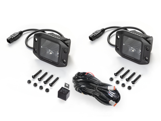 HELLA BLACK MAGIC 3.2″ LED CUBE Set | Flush mount | FLOOD Version