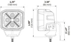 HELLA X-TREME XT-4C COMBO BEAM 4.3 inch
