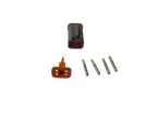 4 way Male Deutsch connector Set with boot - DT06-4S