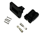50 Amp Brad Harrison Equivalent Plug with Black Flush Mount Plastic Bracket