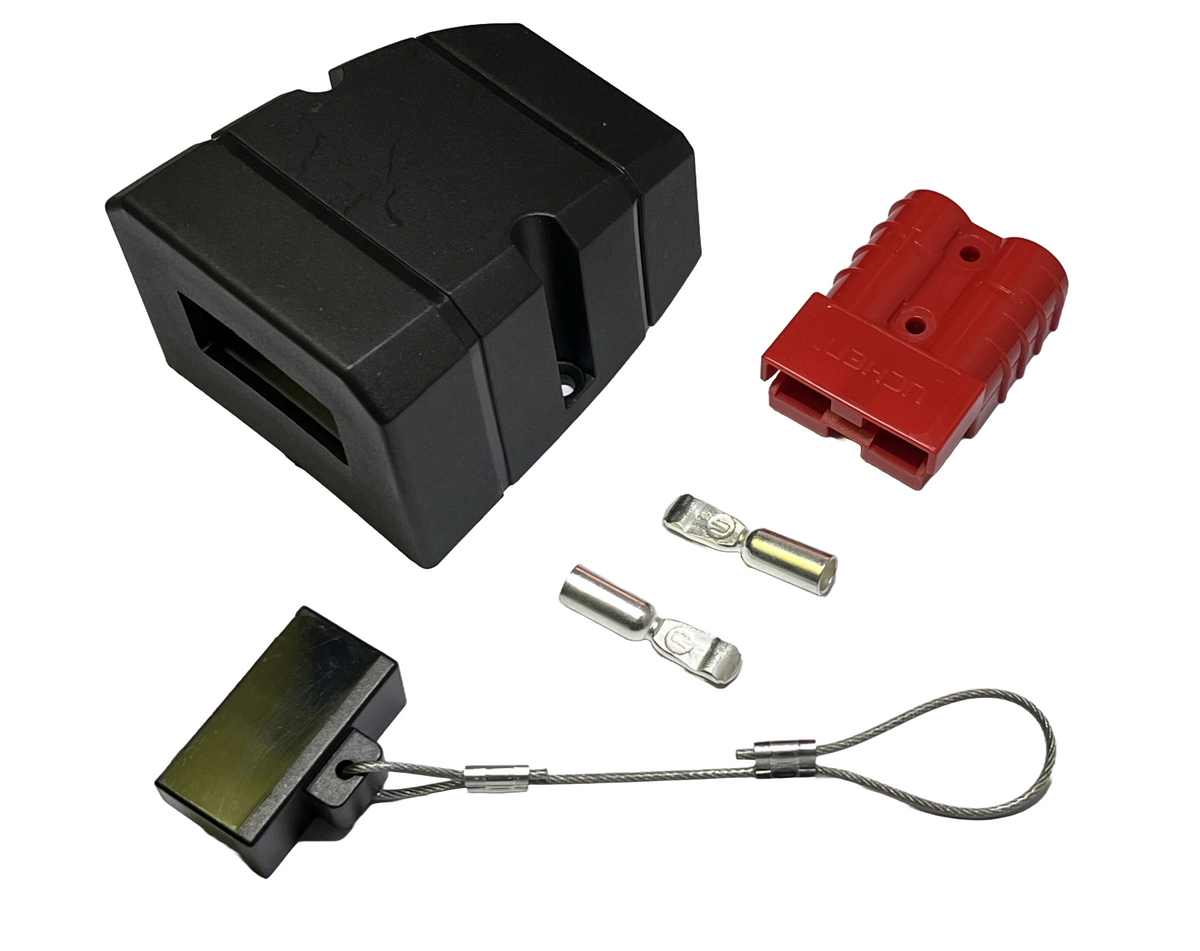50 Amp Brad Harrison equivalent plug Holder With Plug and Dust Cover