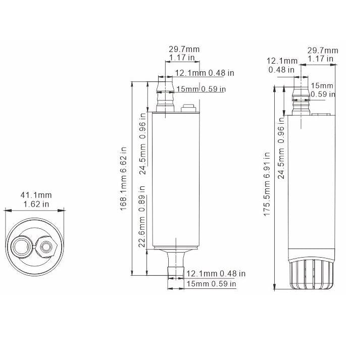 21 LPM Seaflo Submersible and Inline Pump