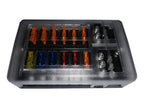 Fuse Box – 1 in and 12 out + Negative bus and LED indicator