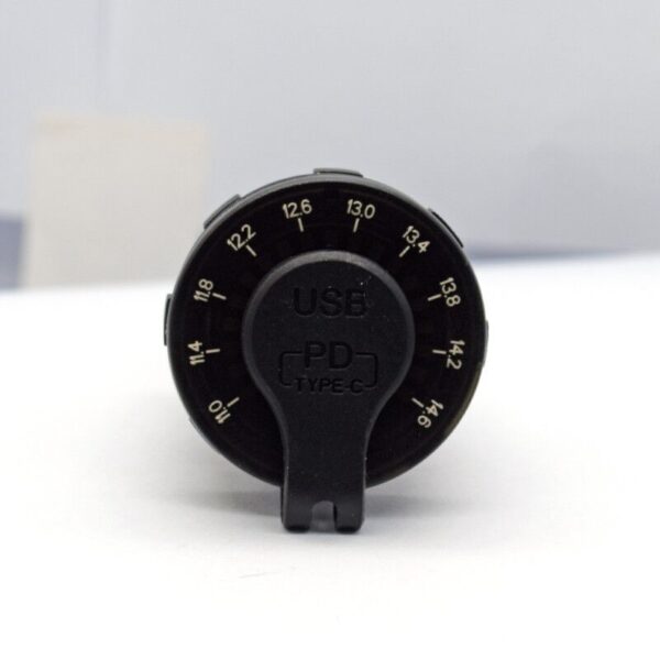 Round – Dual Port usb Charger – 2x 2.1A