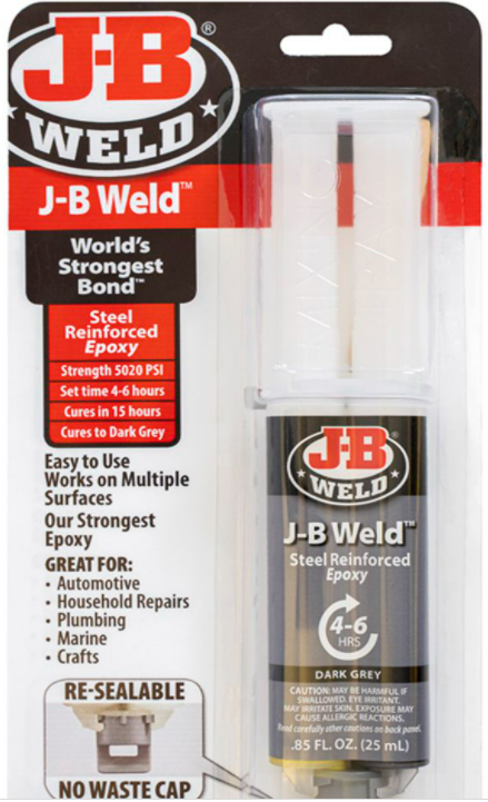 JB Weld – Syringe 25ml - Grey